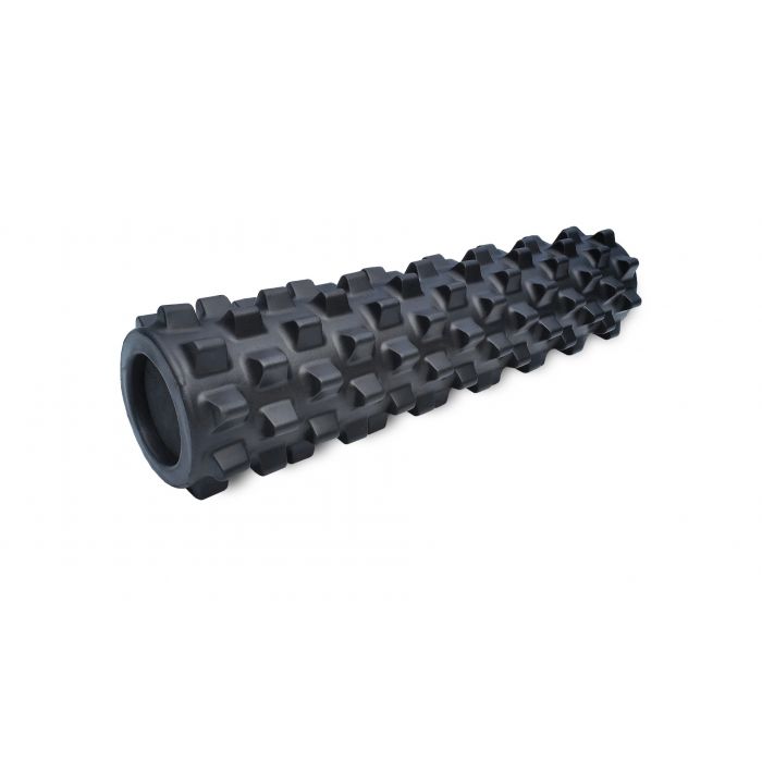 RumbleRoller 22" Mid Size Xtra Firm Black Textured Foam Roller main product photo