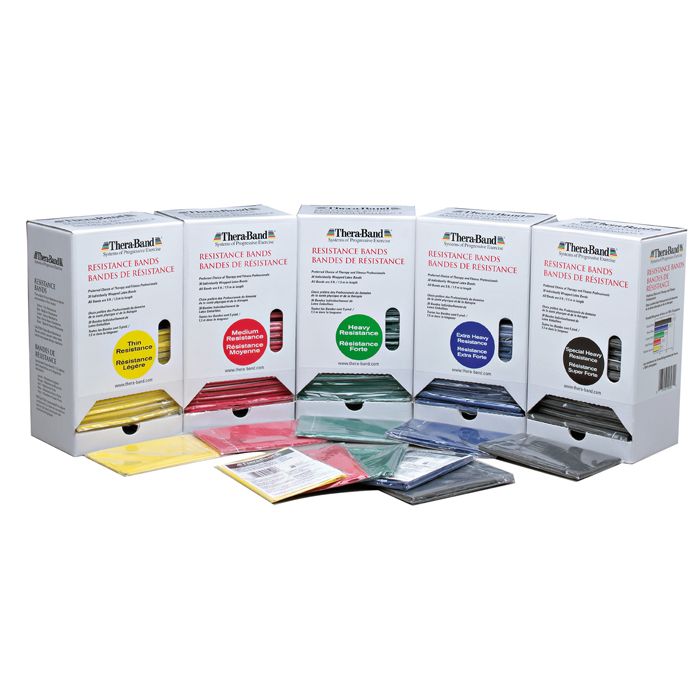 TheraBand Oefenband dispenser 30x 1,5 m main product photo