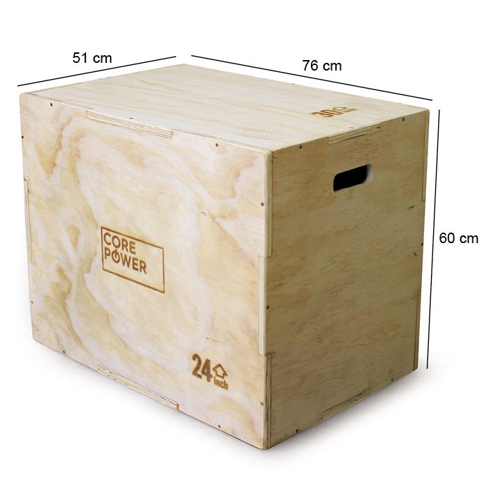 Core Power houten plyo box 3-in-1 main product photo